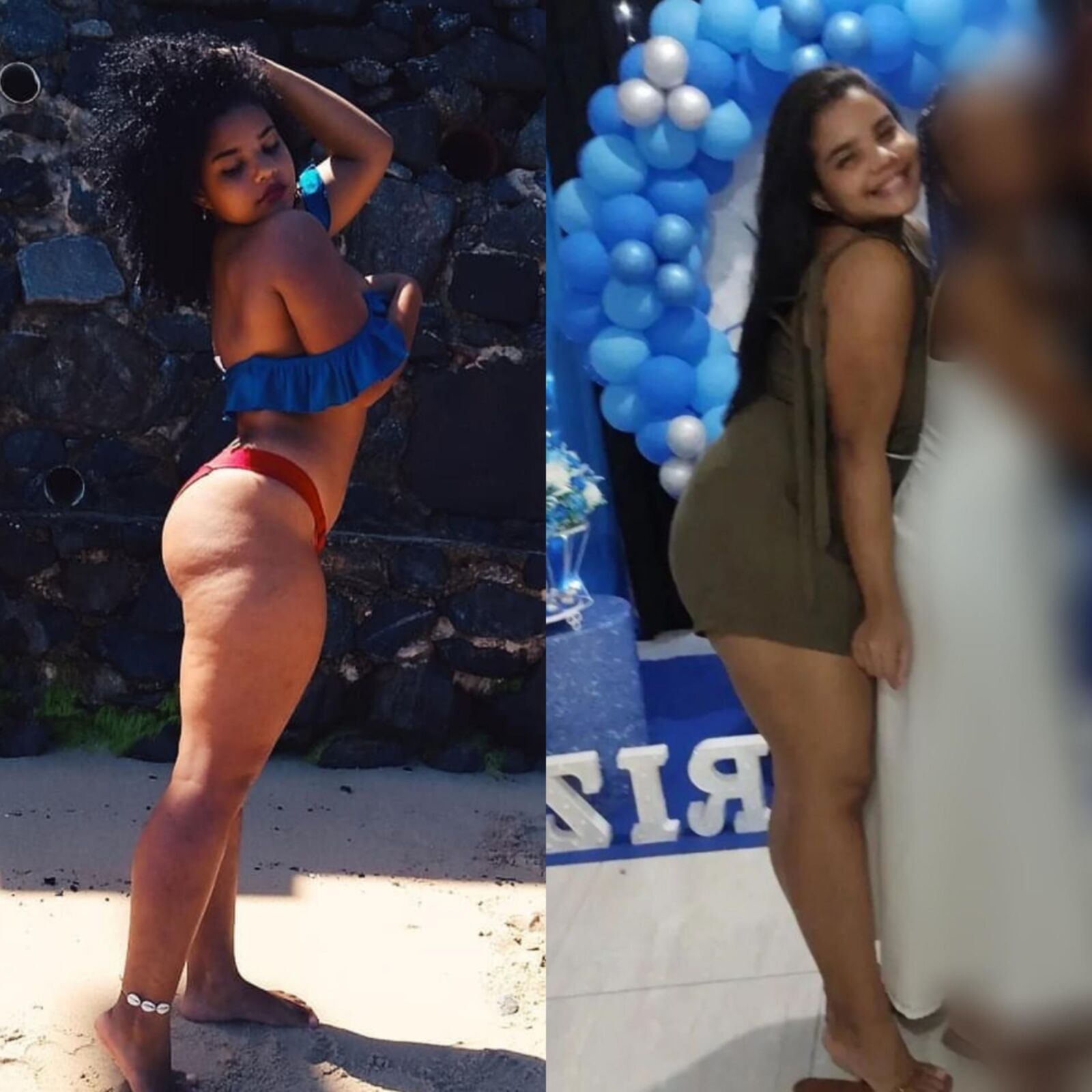 Joana Fat Ass aus Brasilien (nur Arschbilder)