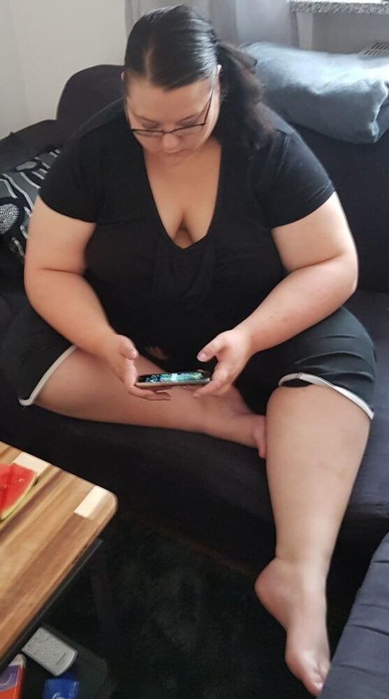 アマチュアドイツのBBWメラニー