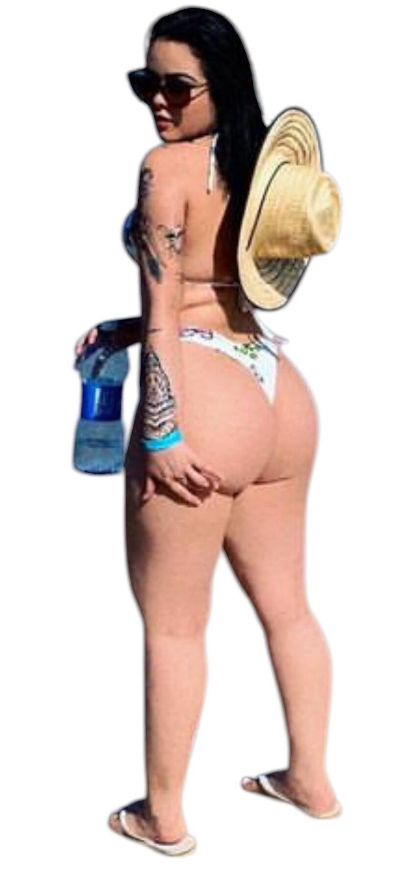 Adesivos de bunda grande e fofa e fofos