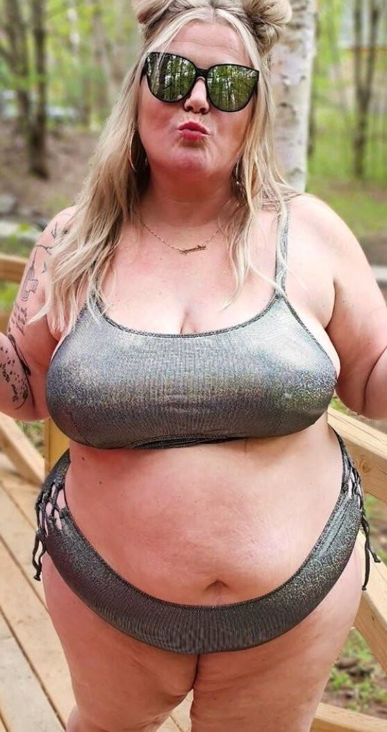見事なBBW