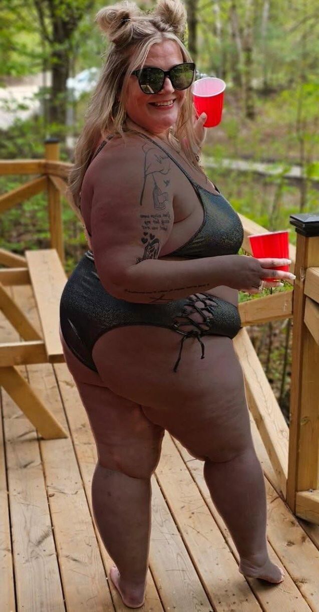 見事なBBW