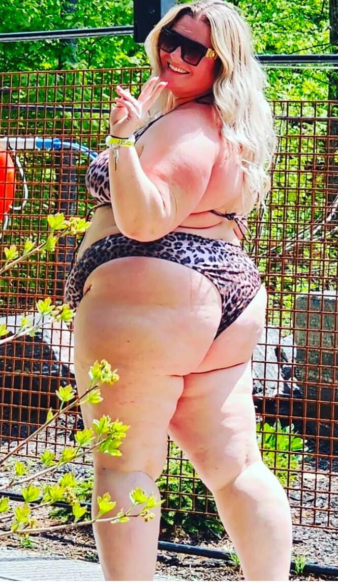 見事なBBW