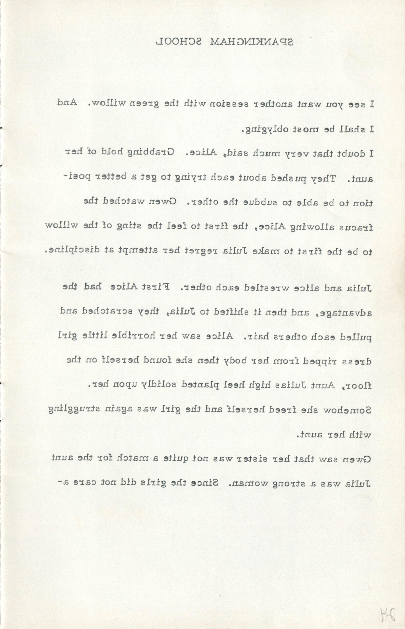 Livre de fessée anglaise vintage