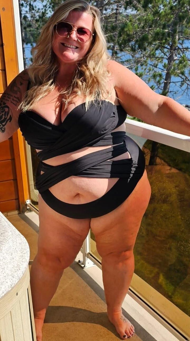 見事なBBW