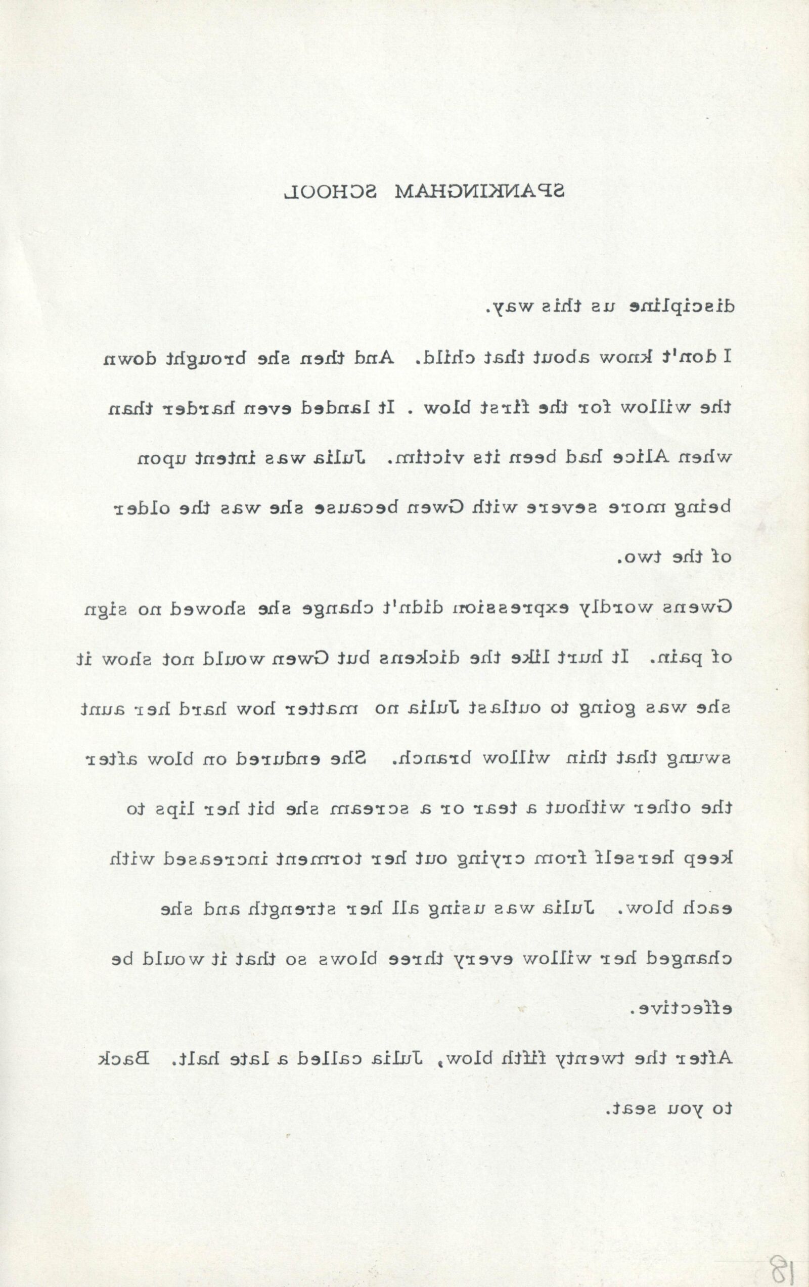 Livre de fessée anglaise vintage