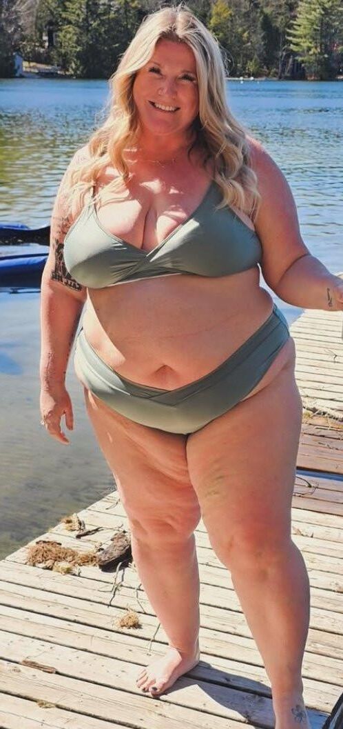 見事なBBW