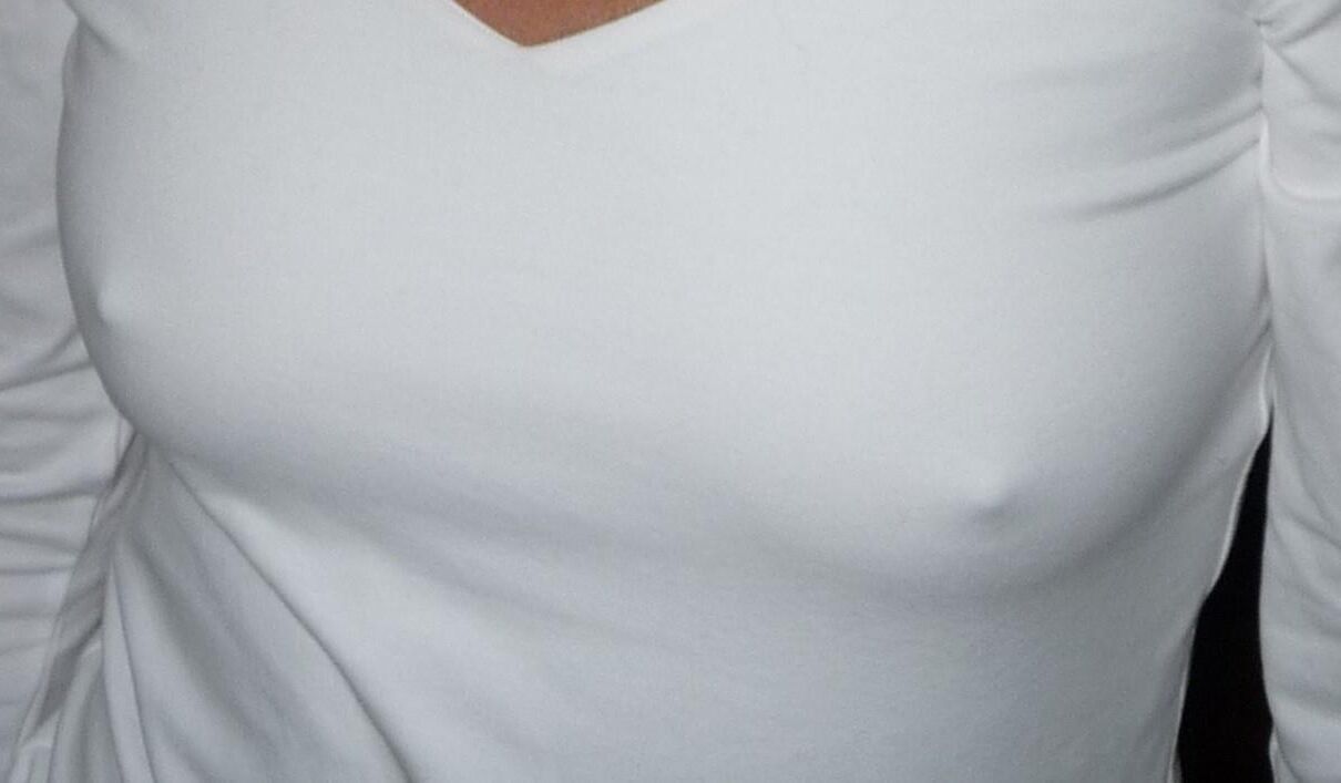 wife, sexy, transparent, voyeur, downblouse