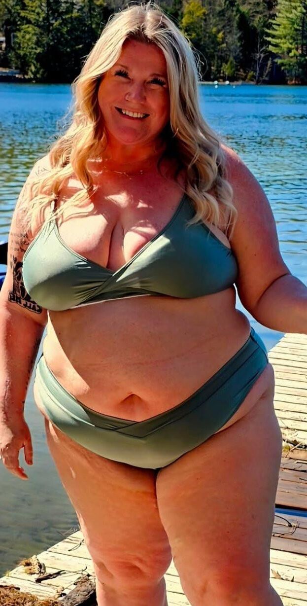 見事なBBW