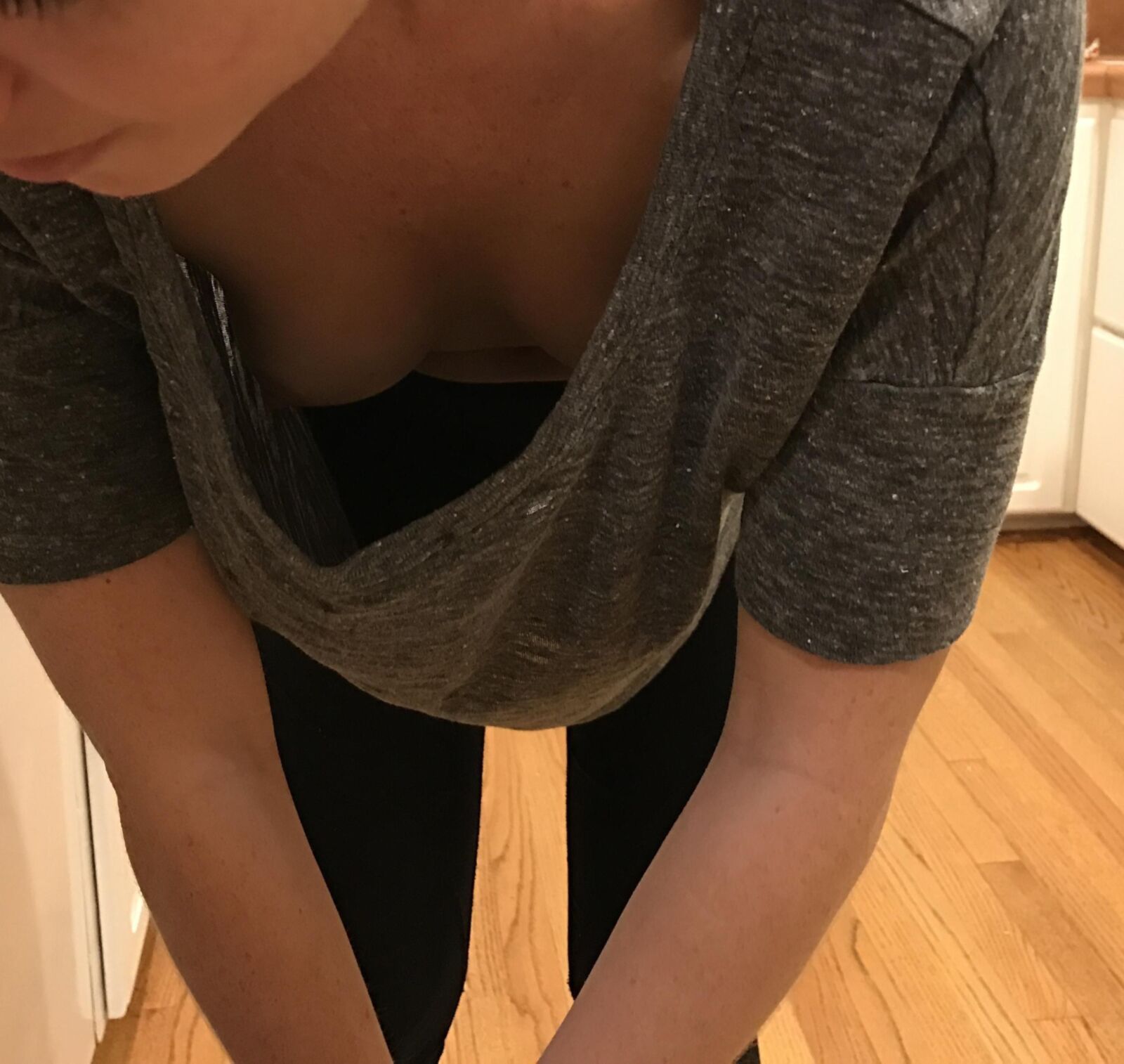 wife, sexy, transparent, voyeur, downblouse