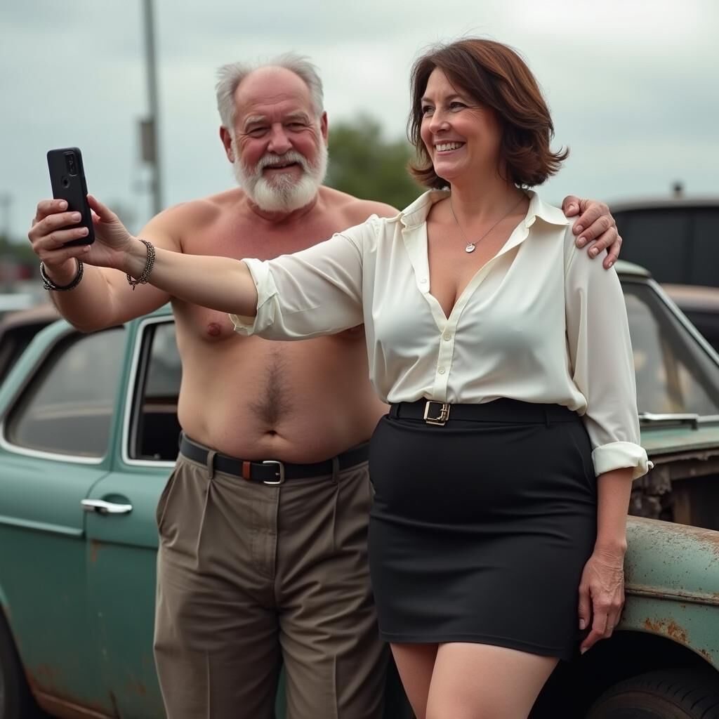 Ai milfs haciendo selfies