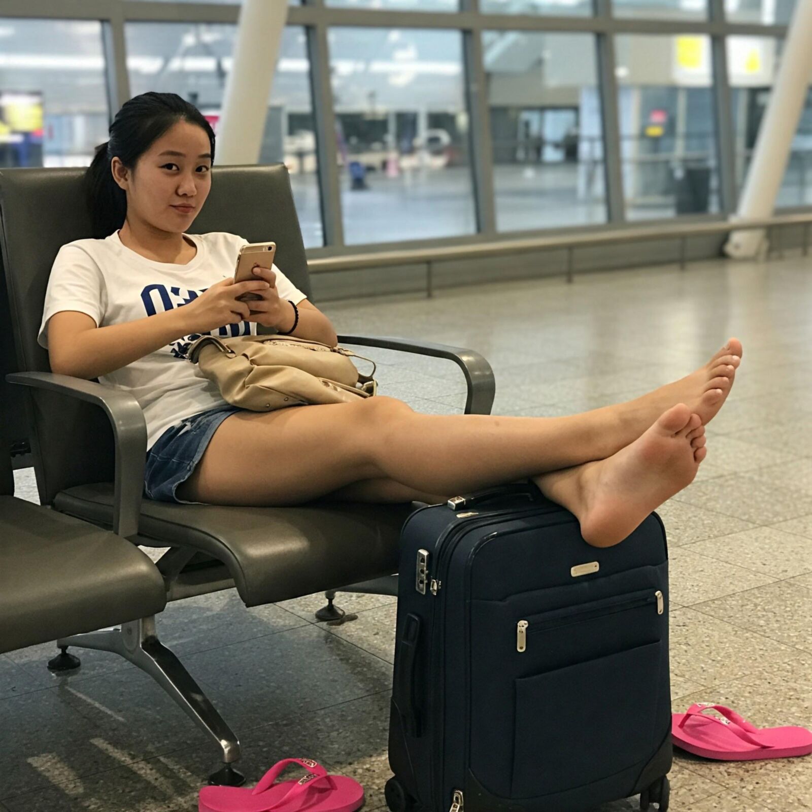 Pies de aeropuerto de fantasía de IA