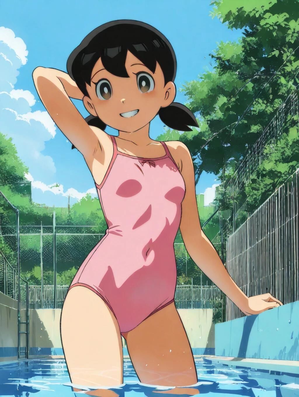 Verschiedene Ai Hentai und Frau
