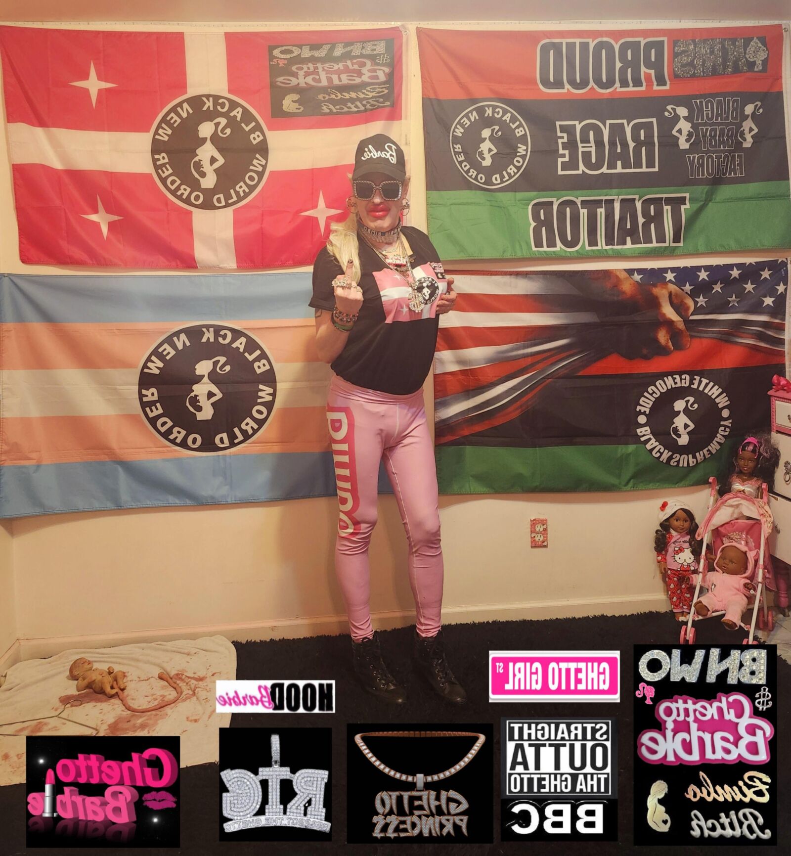 Bnwo Ghetto Barbie Bimbo Kristy