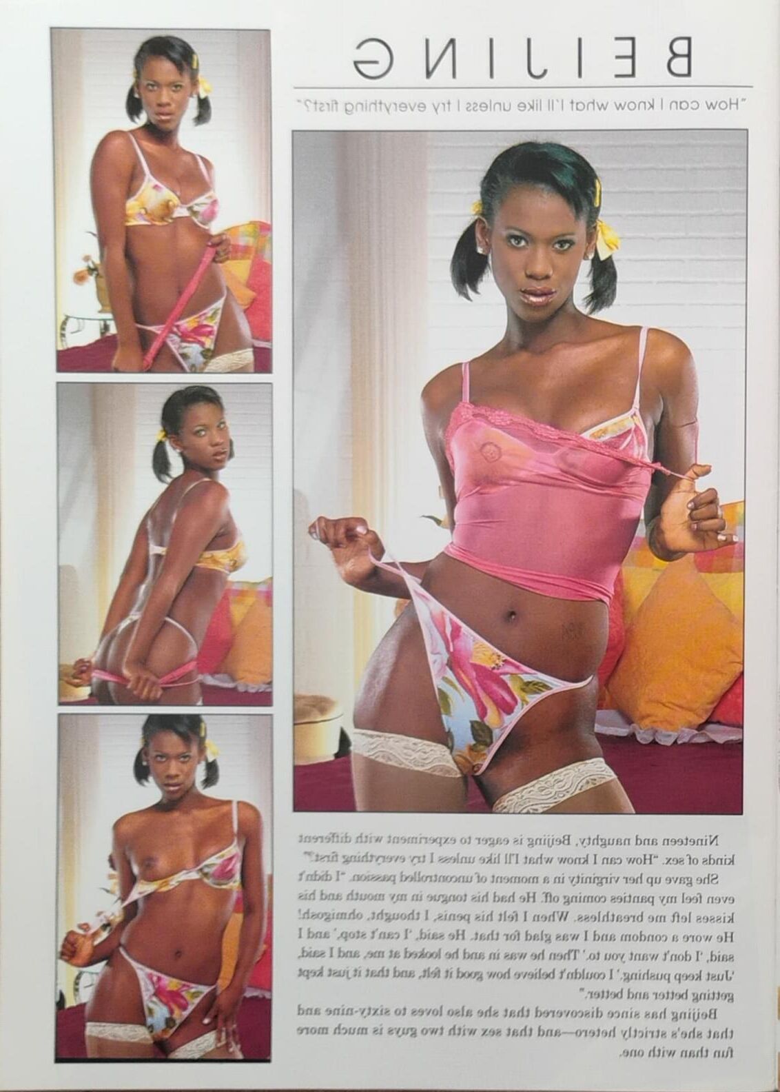 Black Beauties Magazine Vol No