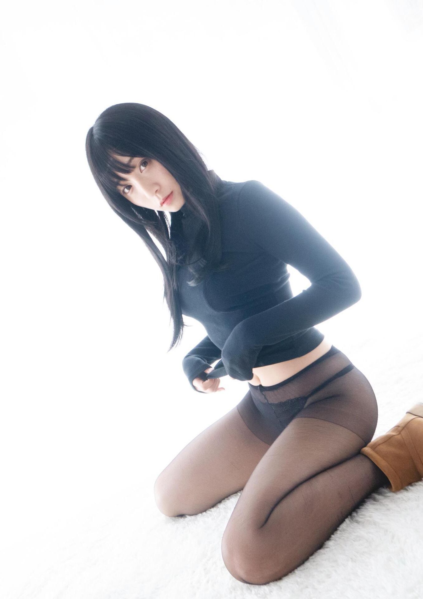 Moe Iori Photobook Million schwarze Strumpfhosen Aliens