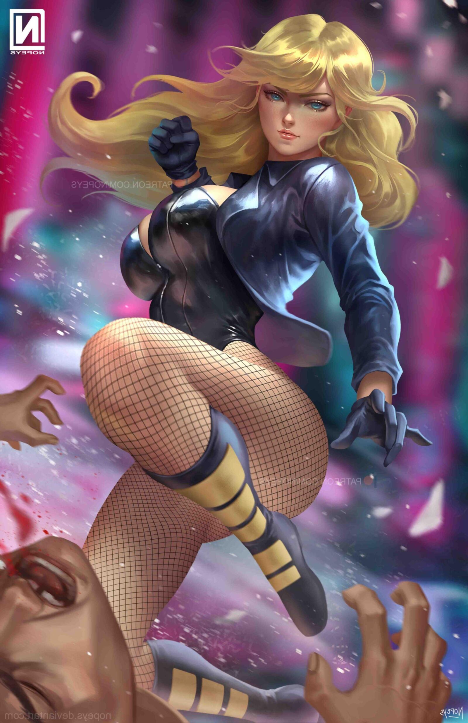 Canário preto também conhecido como Dinah Drake