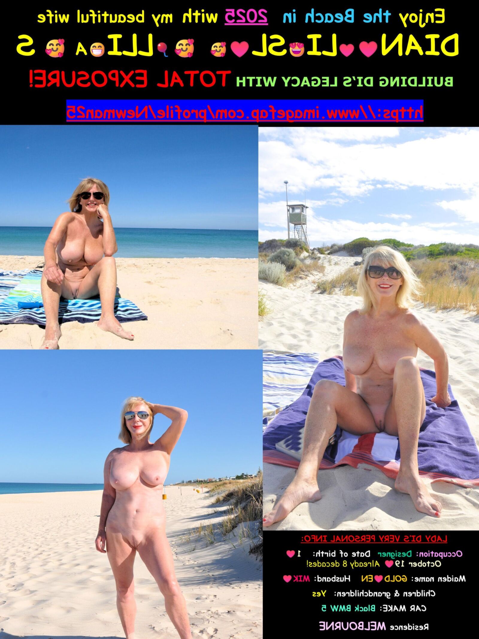 Tour Lady👩di@ne \ 's😍naked hights!