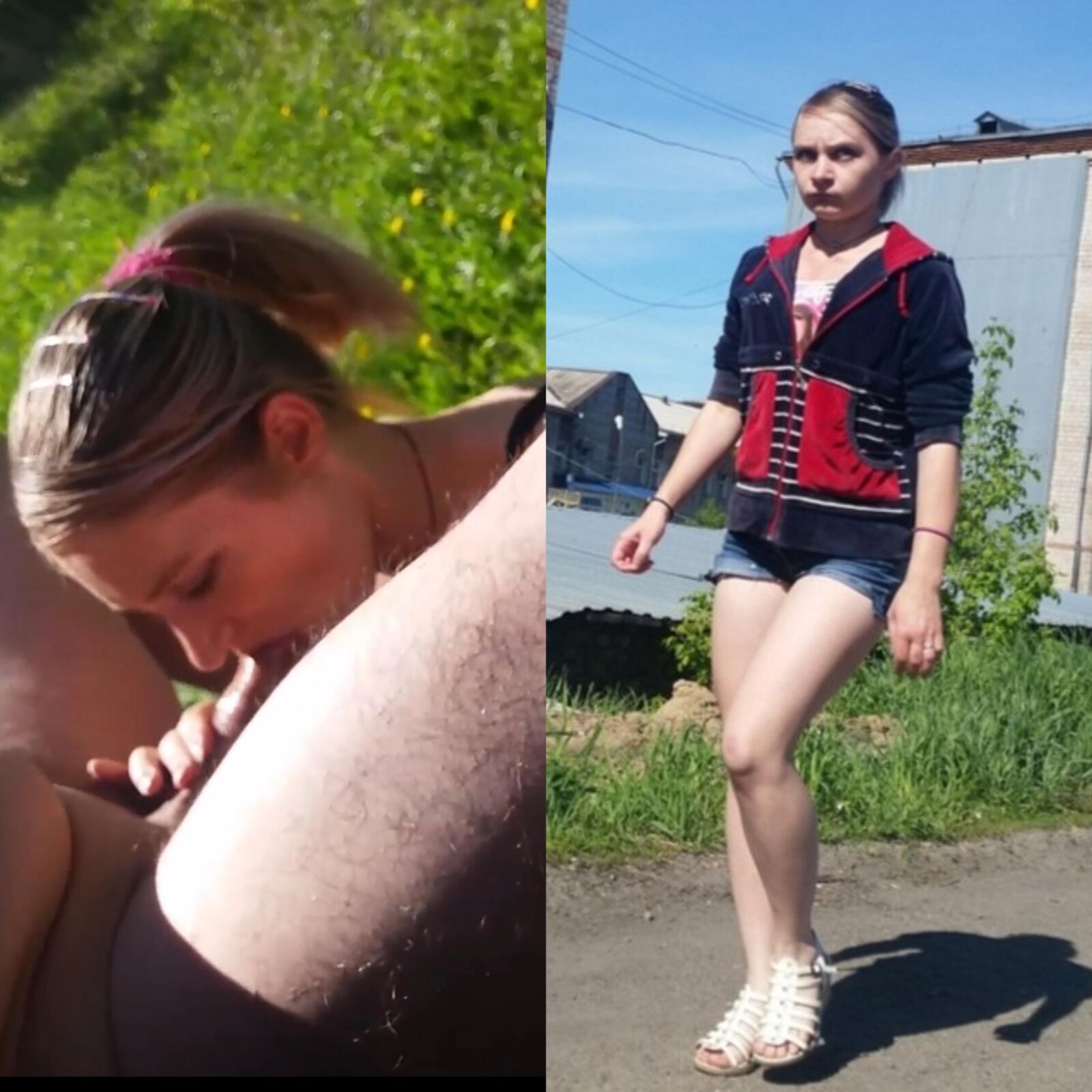 Chicas vestidas vestidas de Rusia