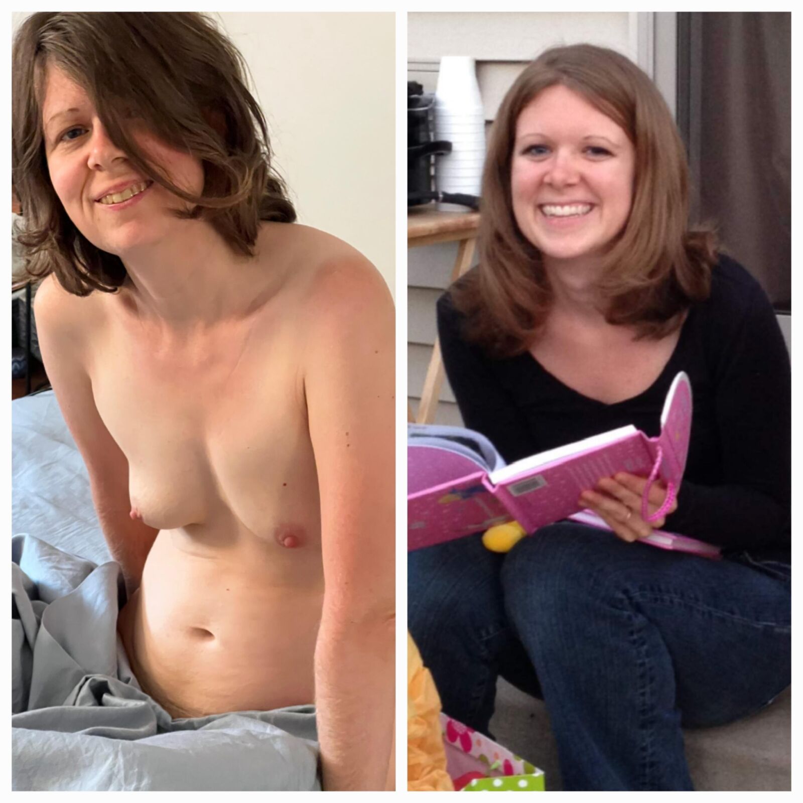 Jeff loves to see his wife Sarah naked on the web. Enjoy Sarah.