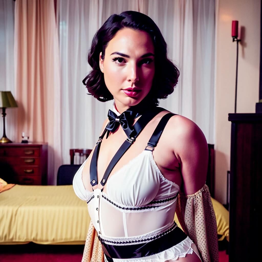 Gal Gadot sieht als Pinup sexy aus.