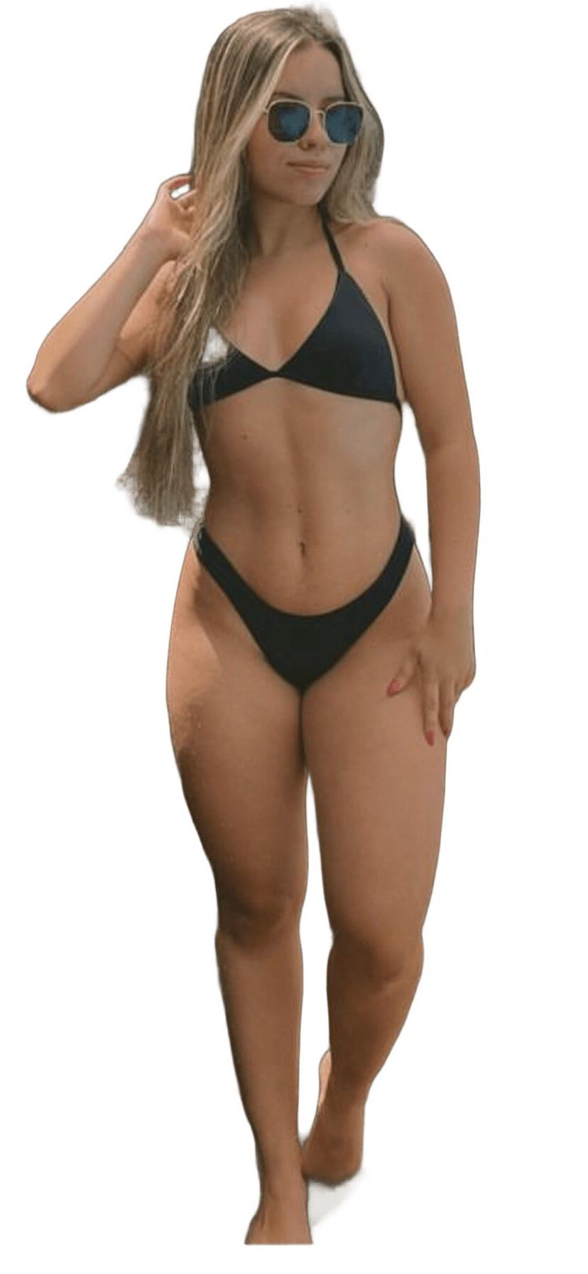 Latina süße große Butt -Aufkleber
