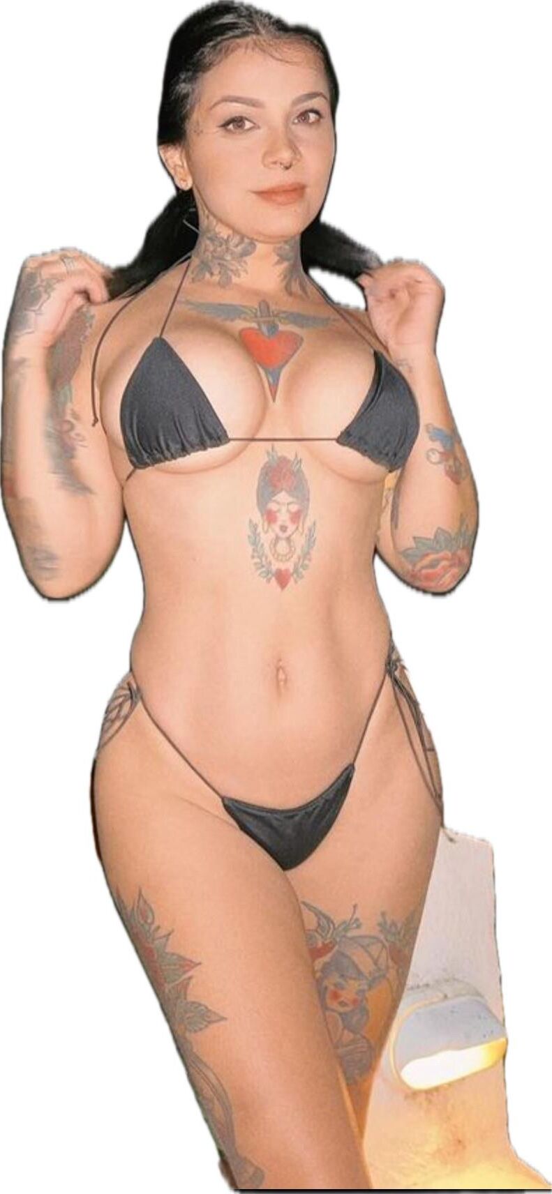 Latina Cute Big Butt Stickers 