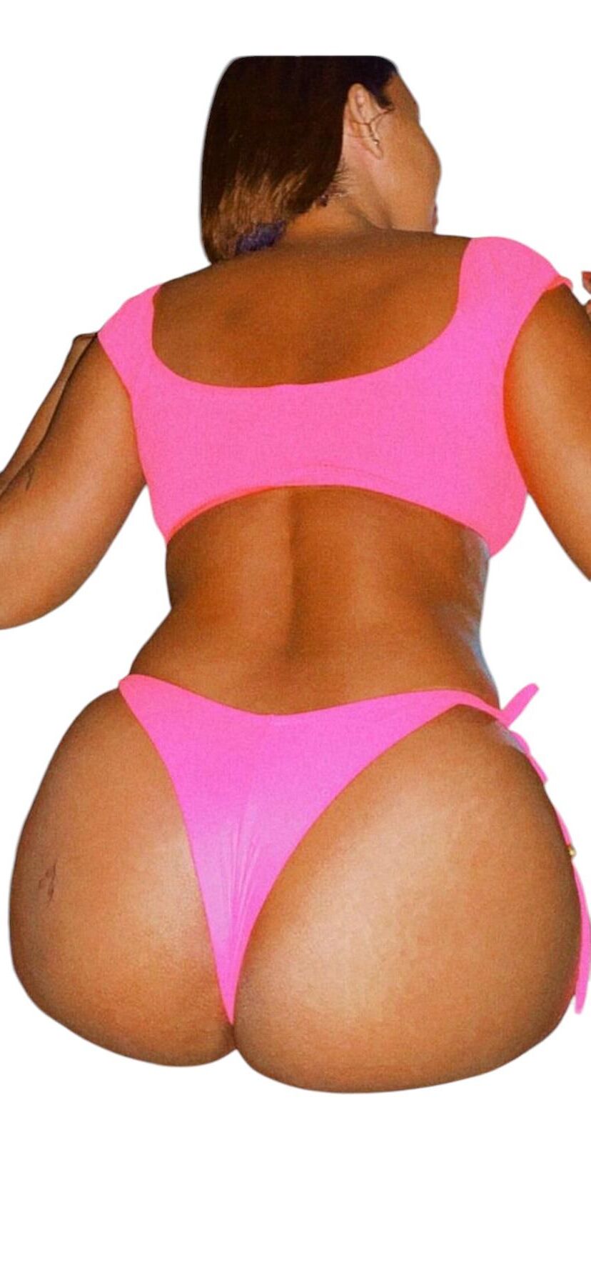 Latina Cute Big Butt Stickers 