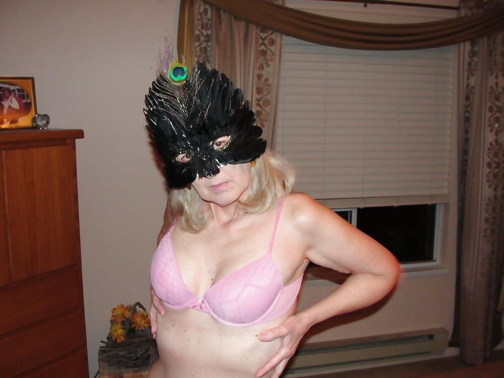 Blonde granny Sue from Canada