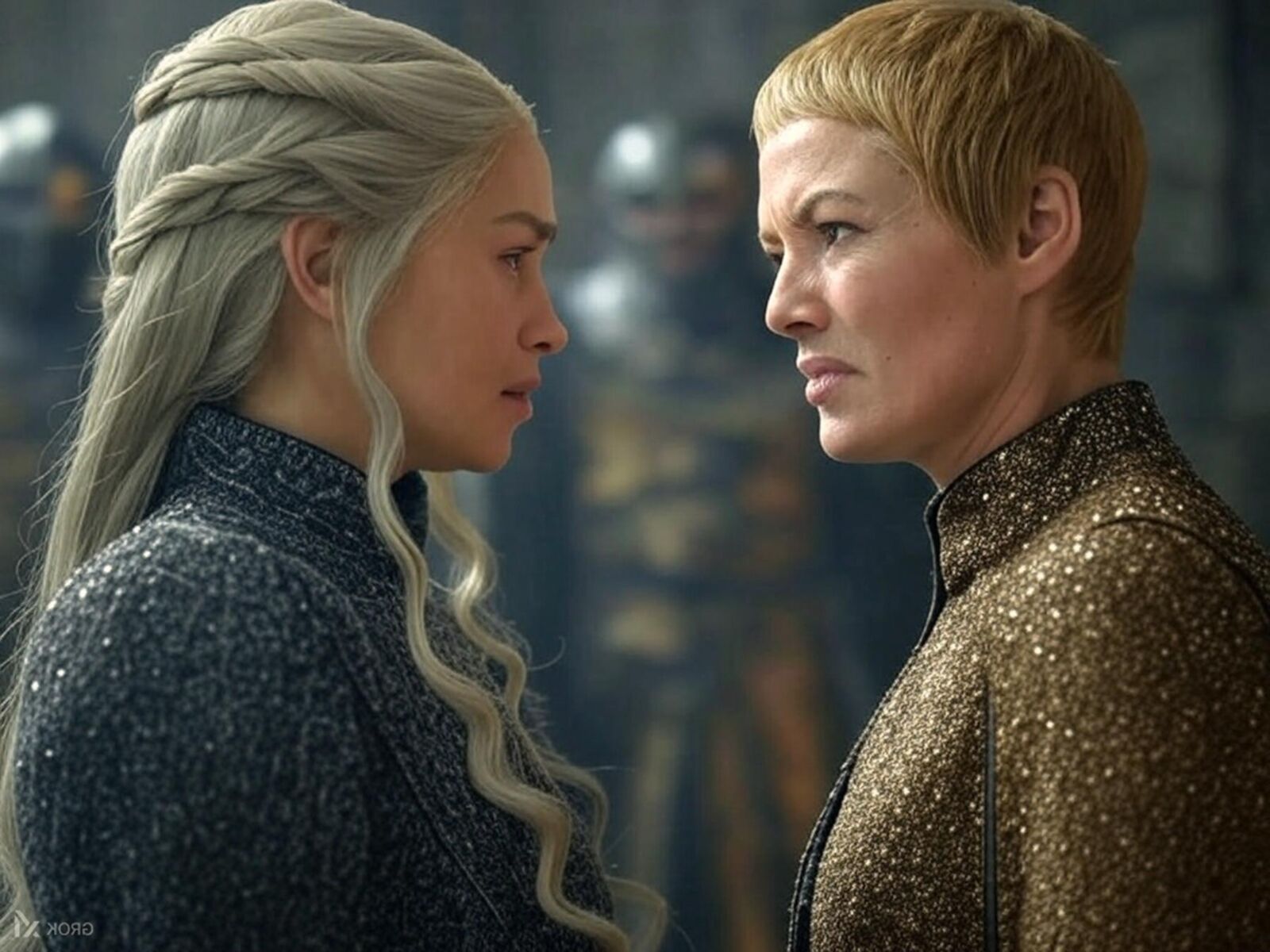 Daenerys and Cersei Battle Royale
