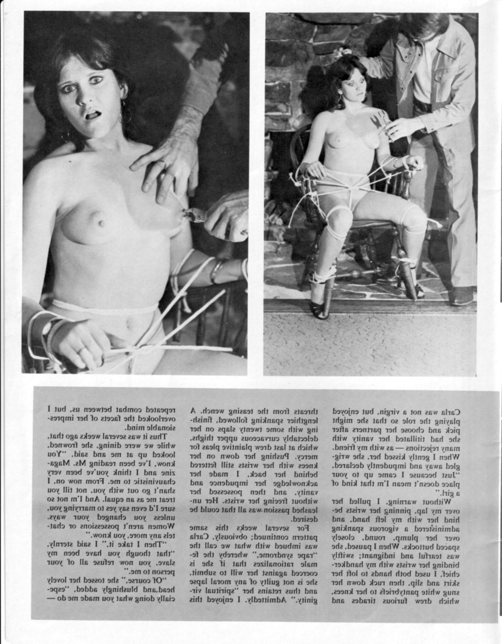 Vintage bondage magazine Bondage Master 