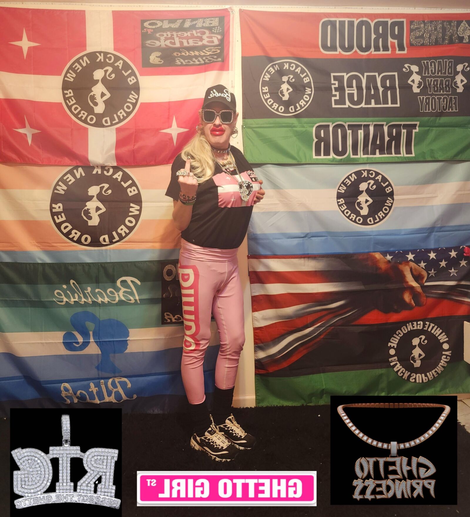 Bnwo ghetto barbie bimbo kristy