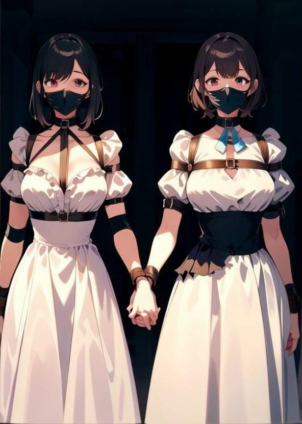 Ai Anime -Mädchen in Knechtschaft