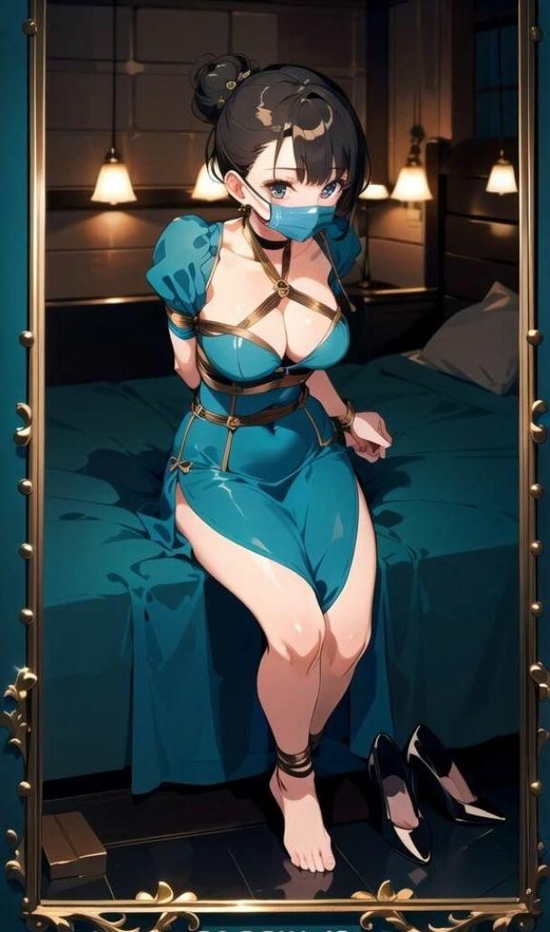 Ai Anime -Mädchen in Knechtschaft