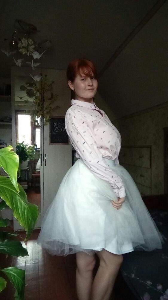 Ingwer -Teen Valeria aus Moskau