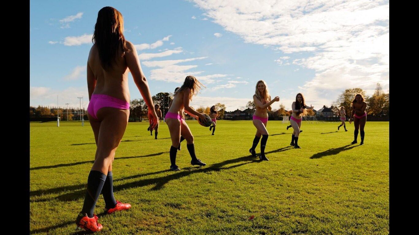 Naked Group Charity Calendars: nipple slips and outtakes