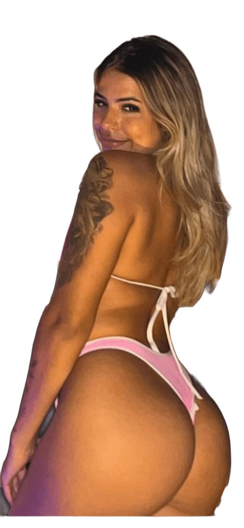 Latina Cute Big Butt Stickers 