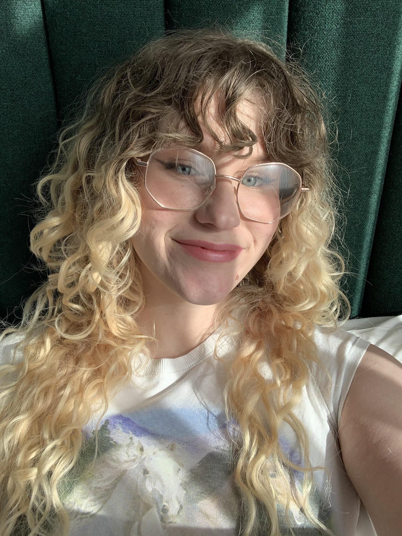 Becky Big Ass Boobs Curly Hair Blonde Girl Mixed Hot Photos
