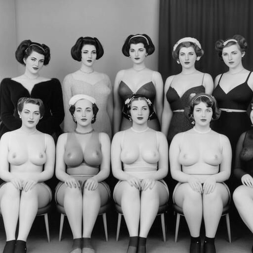 More Weird AI Generated Vintage Type Photos