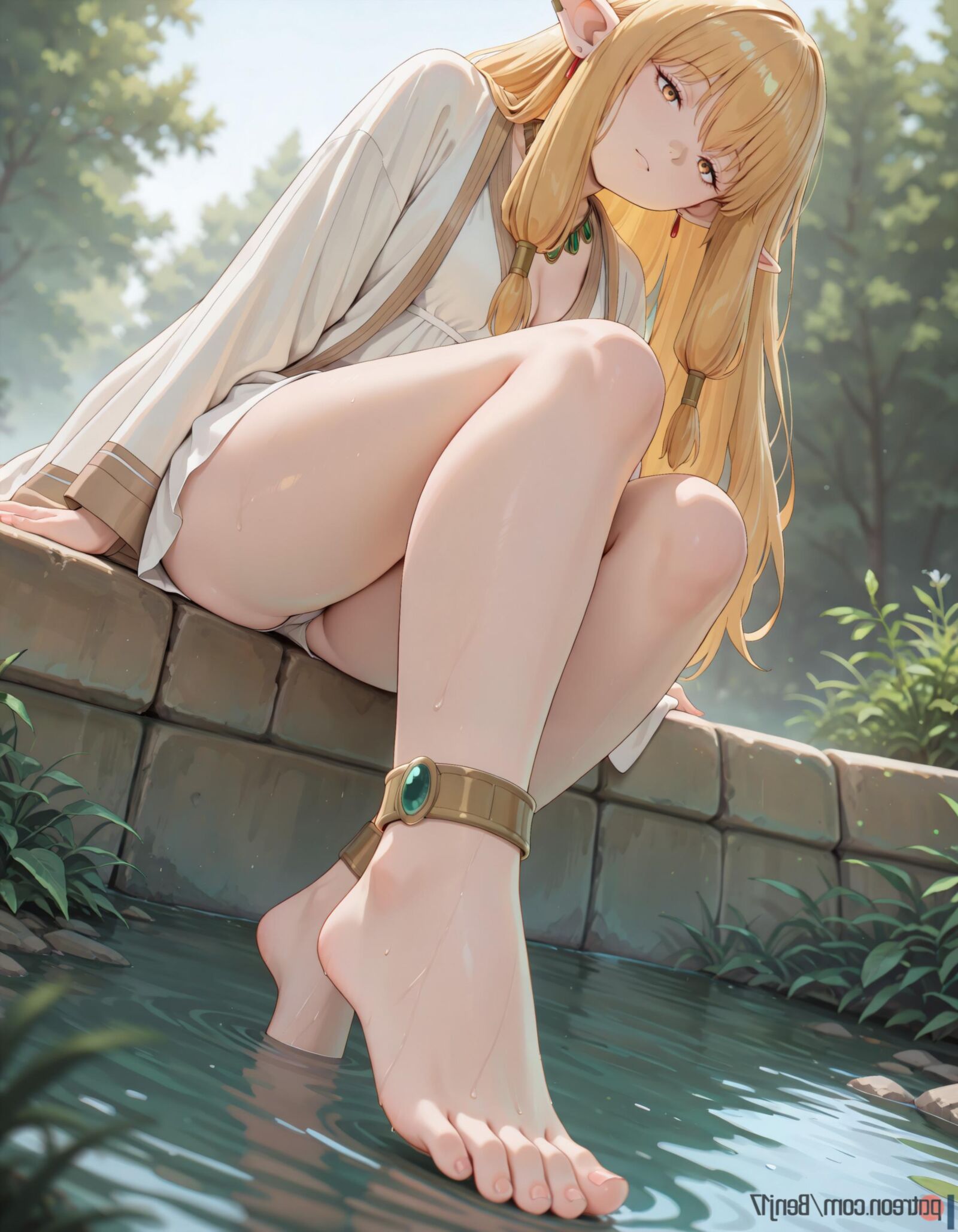 Serie (Sousou No Frier) Fußfetisch Hentai Gallery