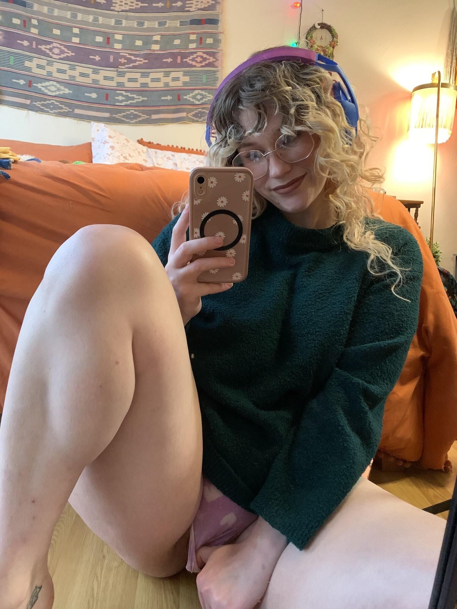 Becky Big Ass Boobs Curly Hair Blonde Girl Mixed Hot Photos