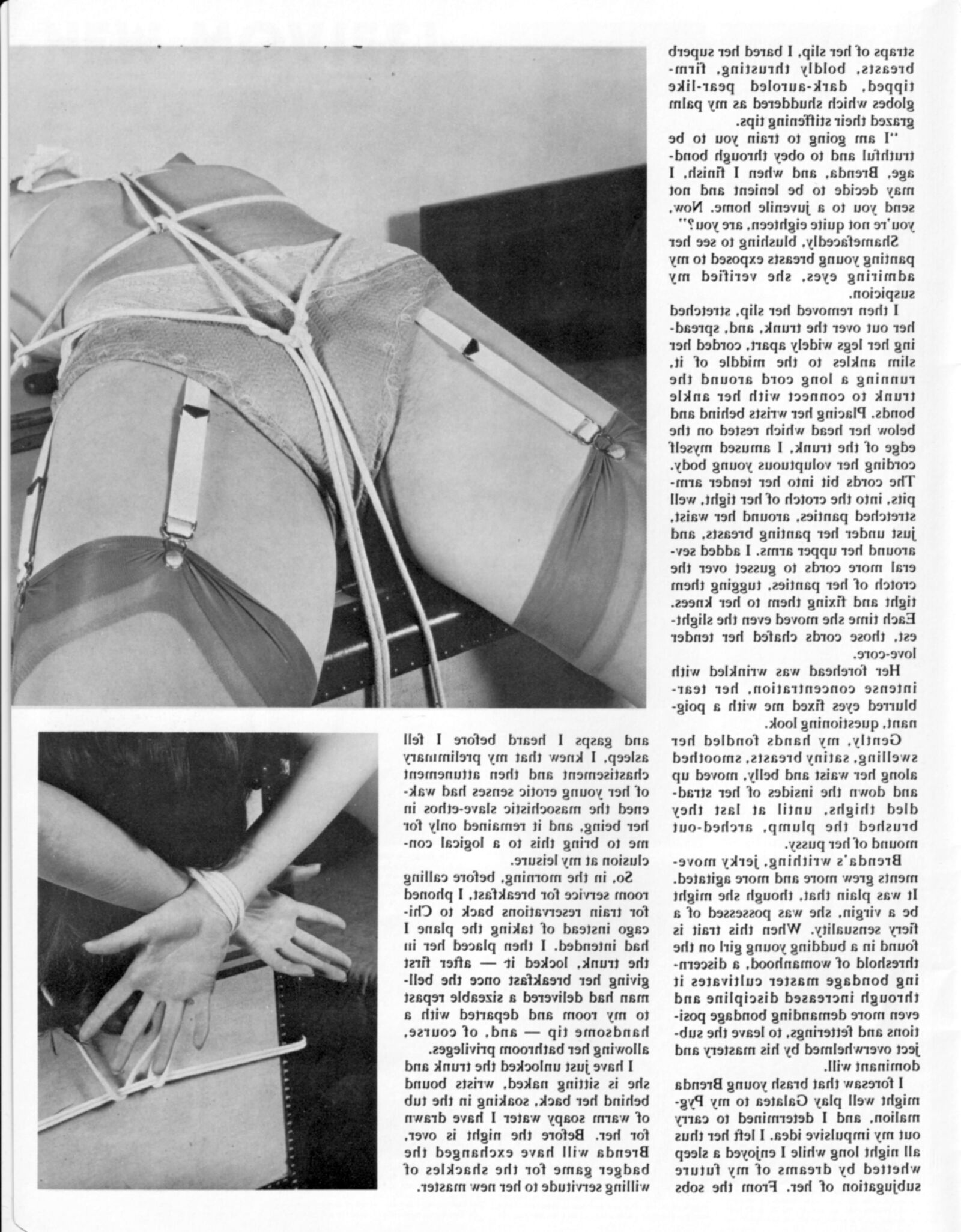 Vintage bondage magazine Bondage Master 