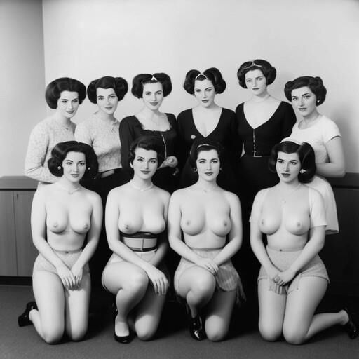 More Weird AI Generated Vintage Type Photos