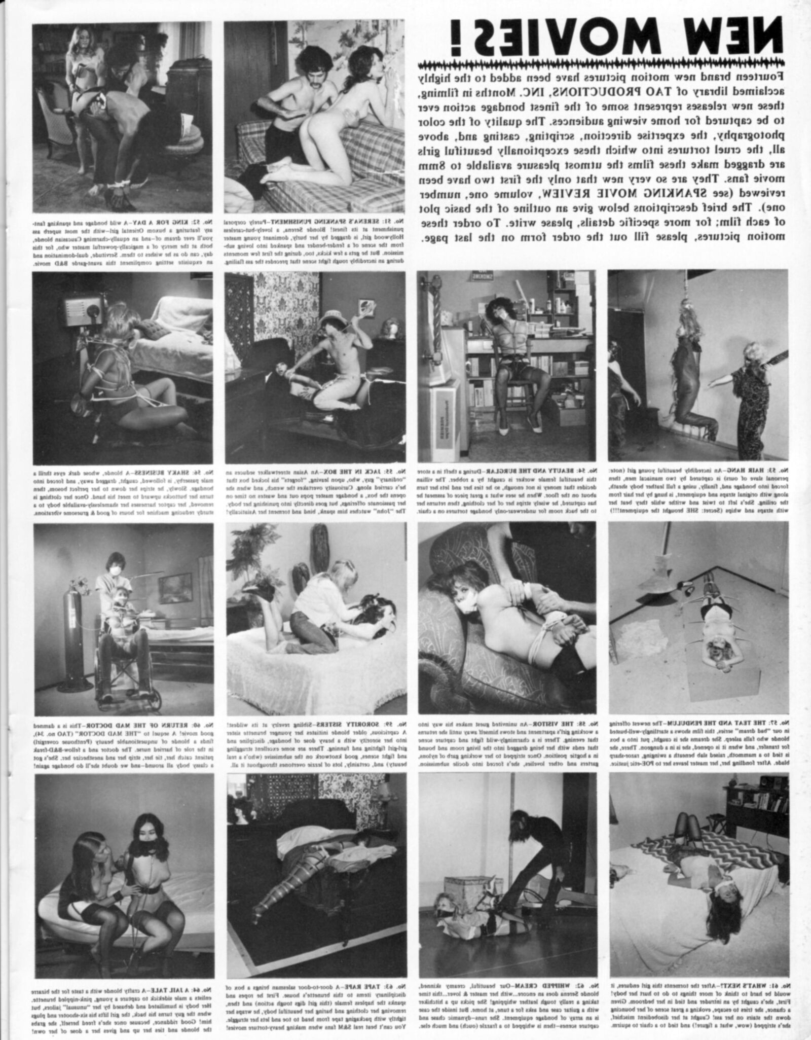 Vintage bondage magazine Bondage Master 