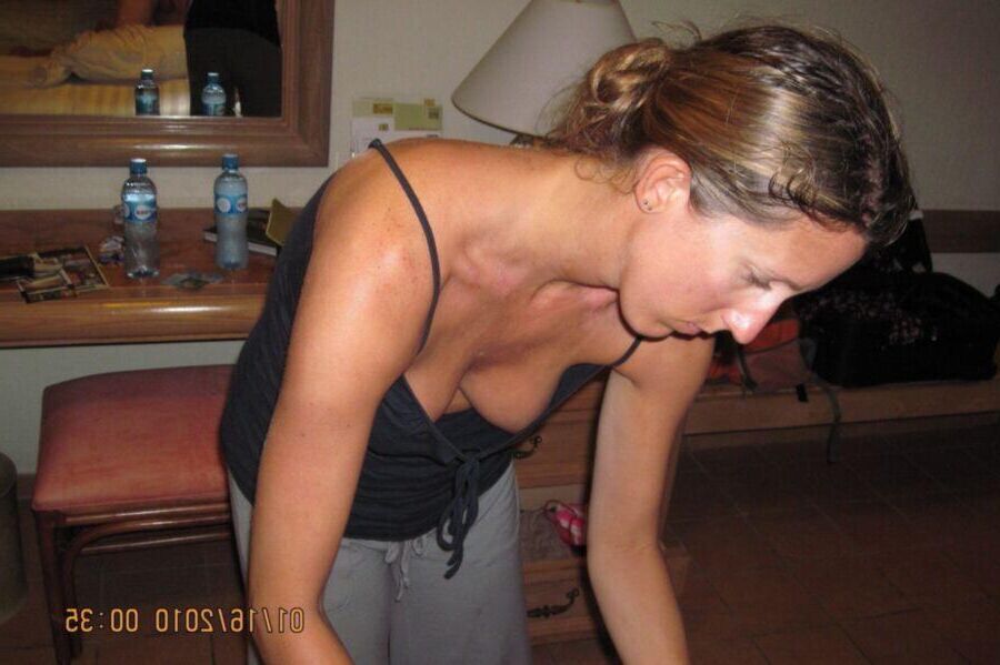 Downblouse und Blinken