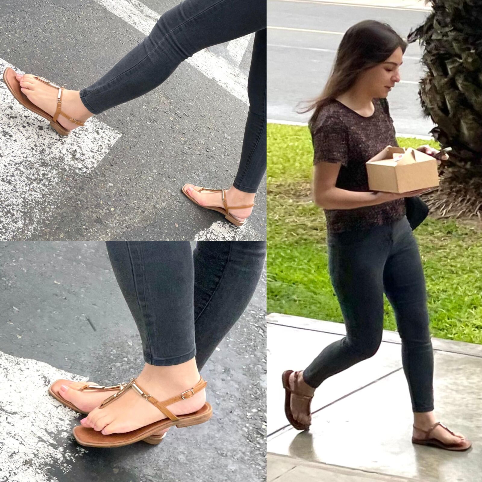 Latina Candid Feet