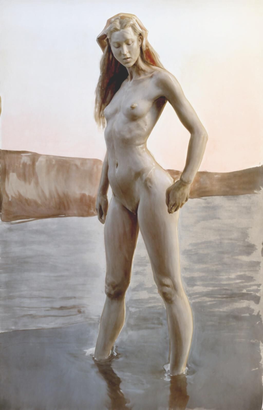 Expressionistic sensual nude paintings