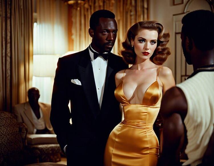 AI Hotwife Interracial Parties Bilder aus den S, S und s.