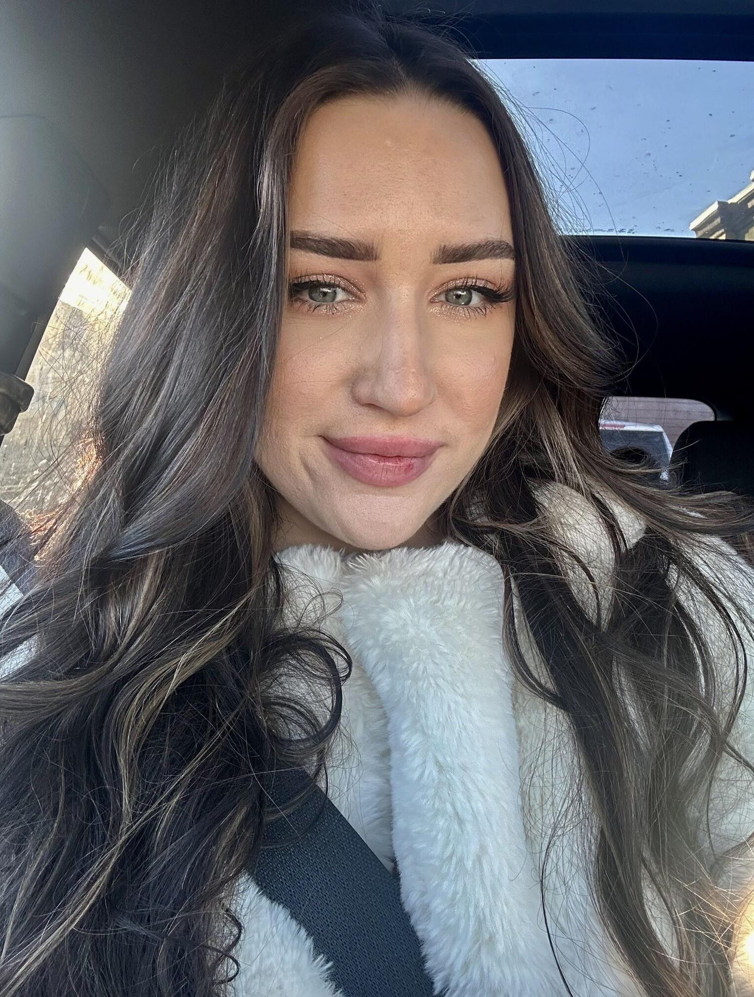 Hannah Big Ass Curvy Beauty Brunette Girl Mixed hot Shots