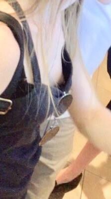 Downblouse und Blinken