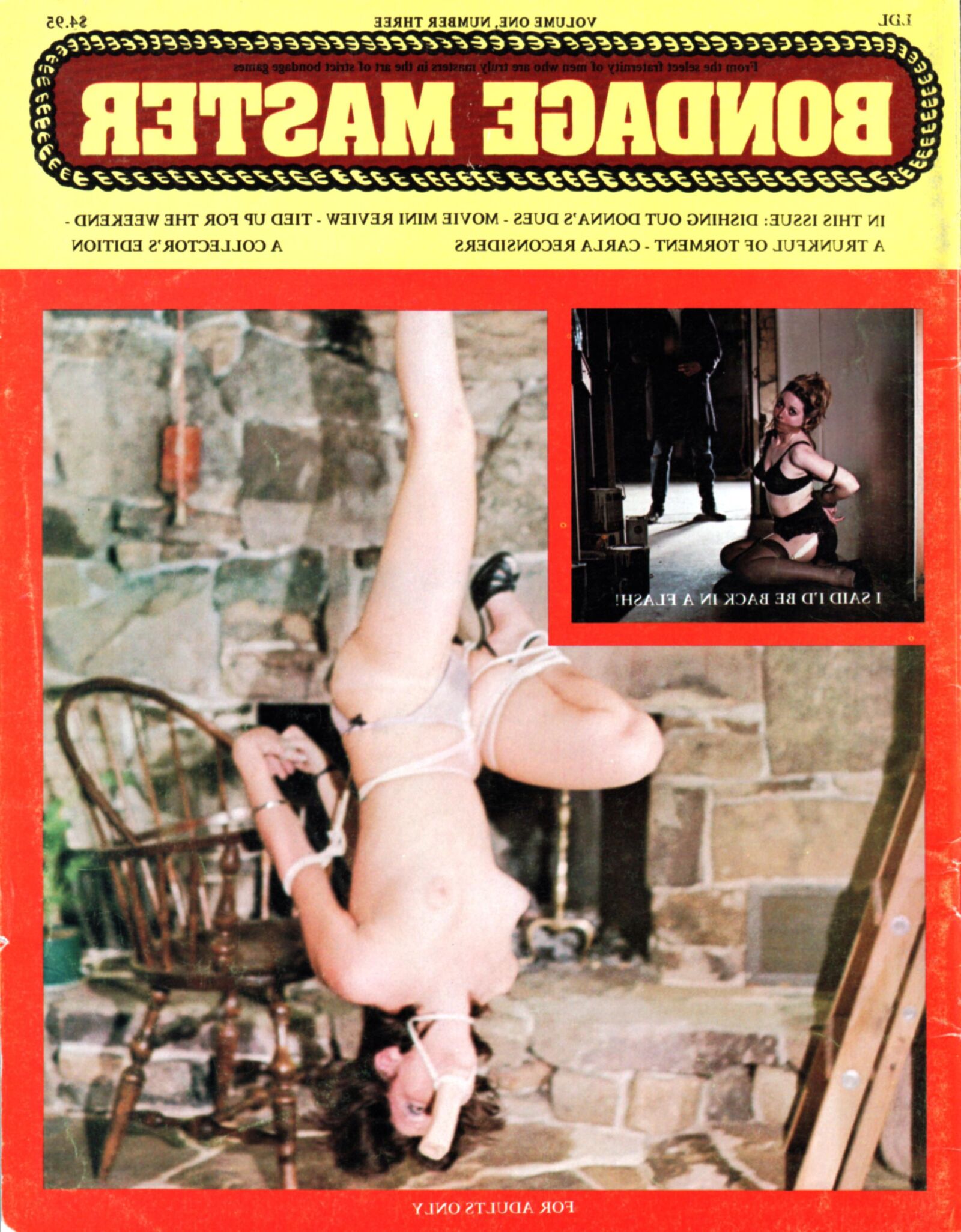 Vintage bondage magazine Bondage Master 